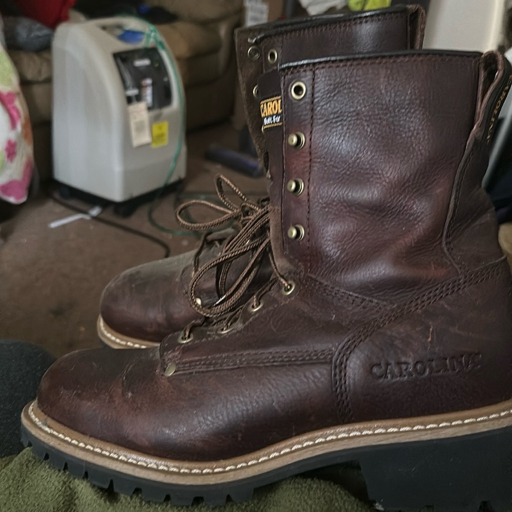 Men’s steel toe insulated work boots
